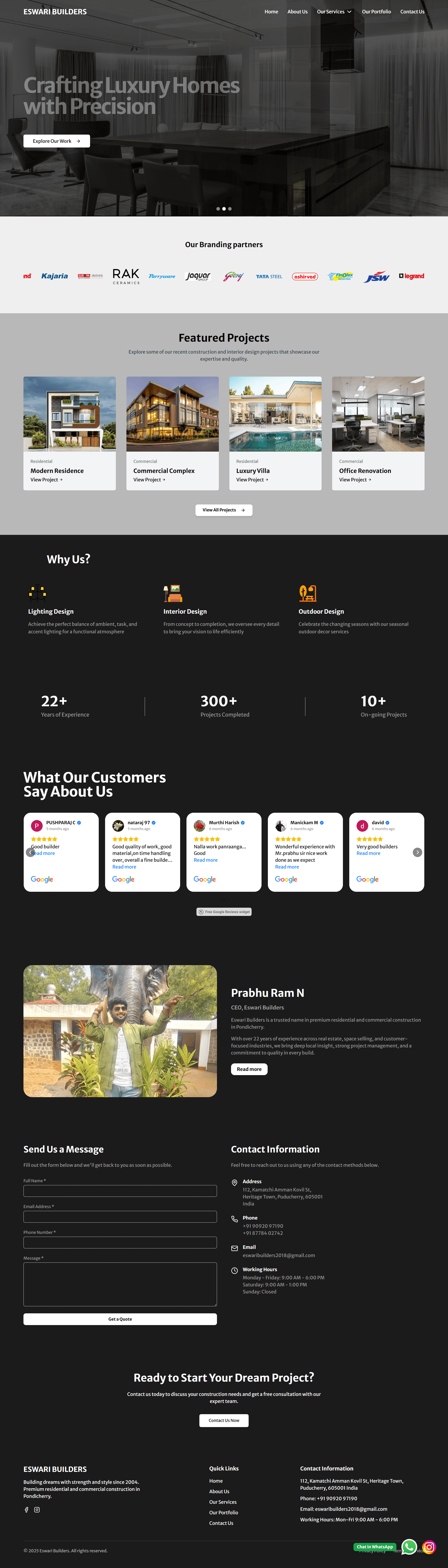 Eswari Builders Preview